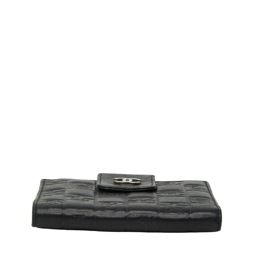 CHANEL Authentic Black Leather Wallet - Picture 3 of 10
